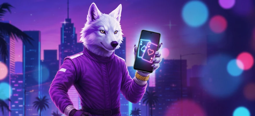 LuckyHills mobile casino banner